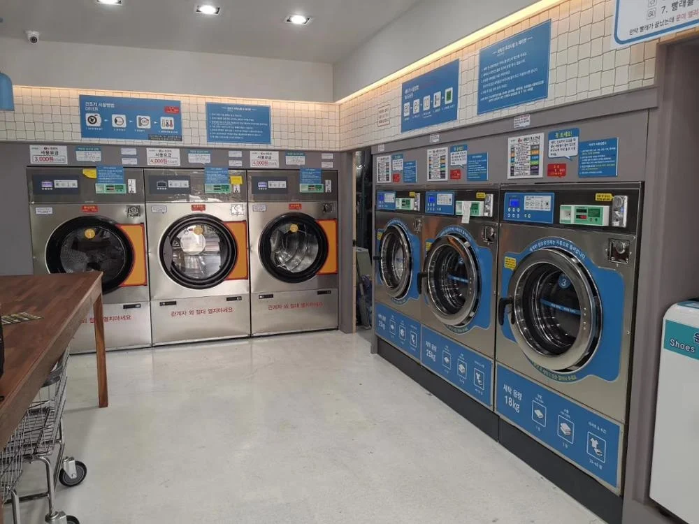 30kg coin card operated commercial dryer machine