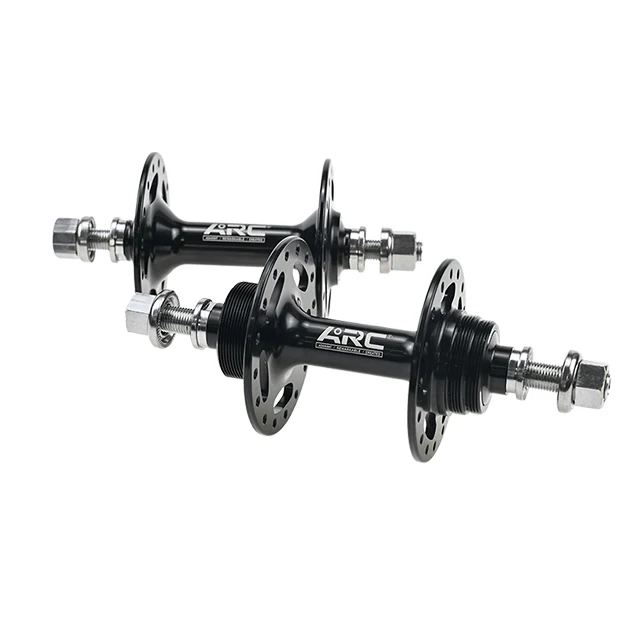 Bike Accessories Bicycle Hubs GT - 002 F / R Aluminum Alloy Front M9*100mm;Rear M10*120mm Fixed Gear Bike Hubs