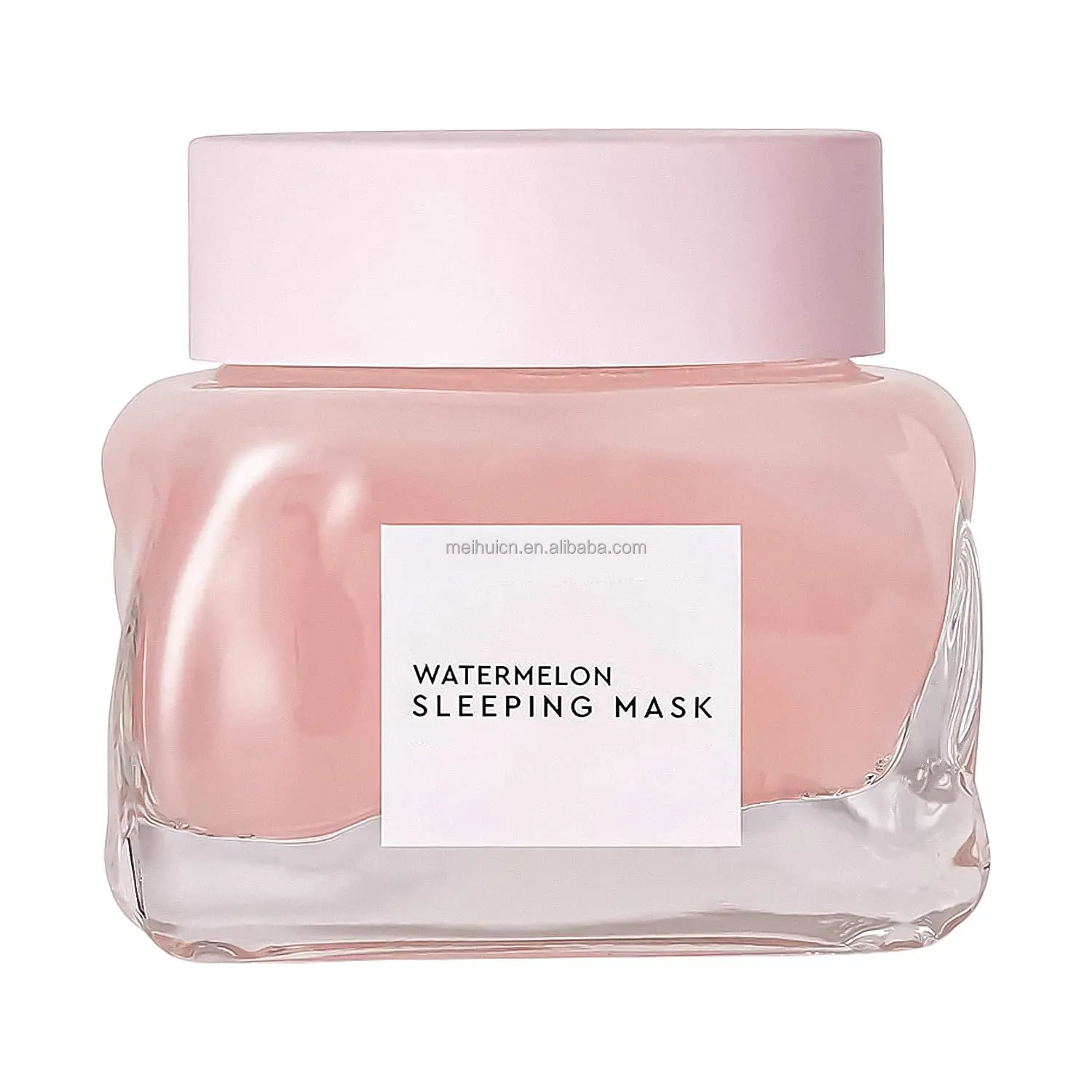 Private Label Vegan Moisturizing Overnight Jelly Face Mask Hyaluronic Acid Pore Minimizer Firming Watermelon Sleeping Mask