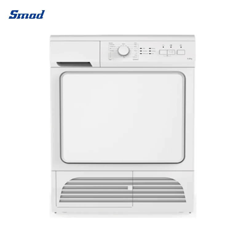 Electric household tumble heat pump clothes dryer