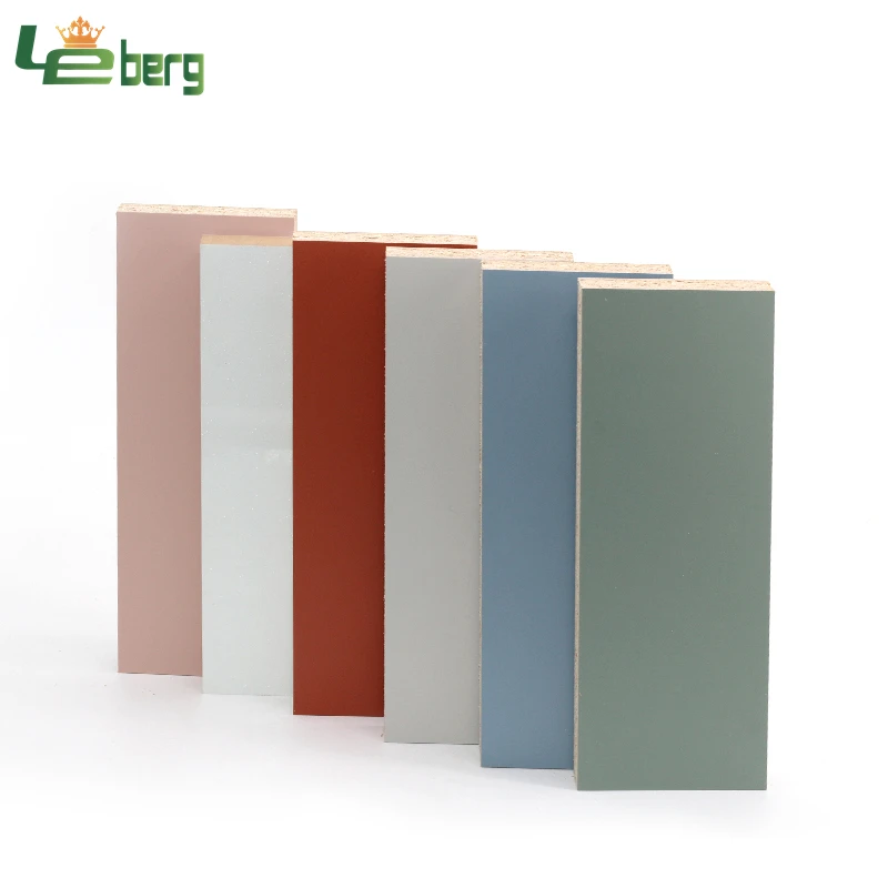 Best Quality Mdf Board PET Film Faced Melamine Laminated High Gloss Wood Fibreboards With Competitive Price