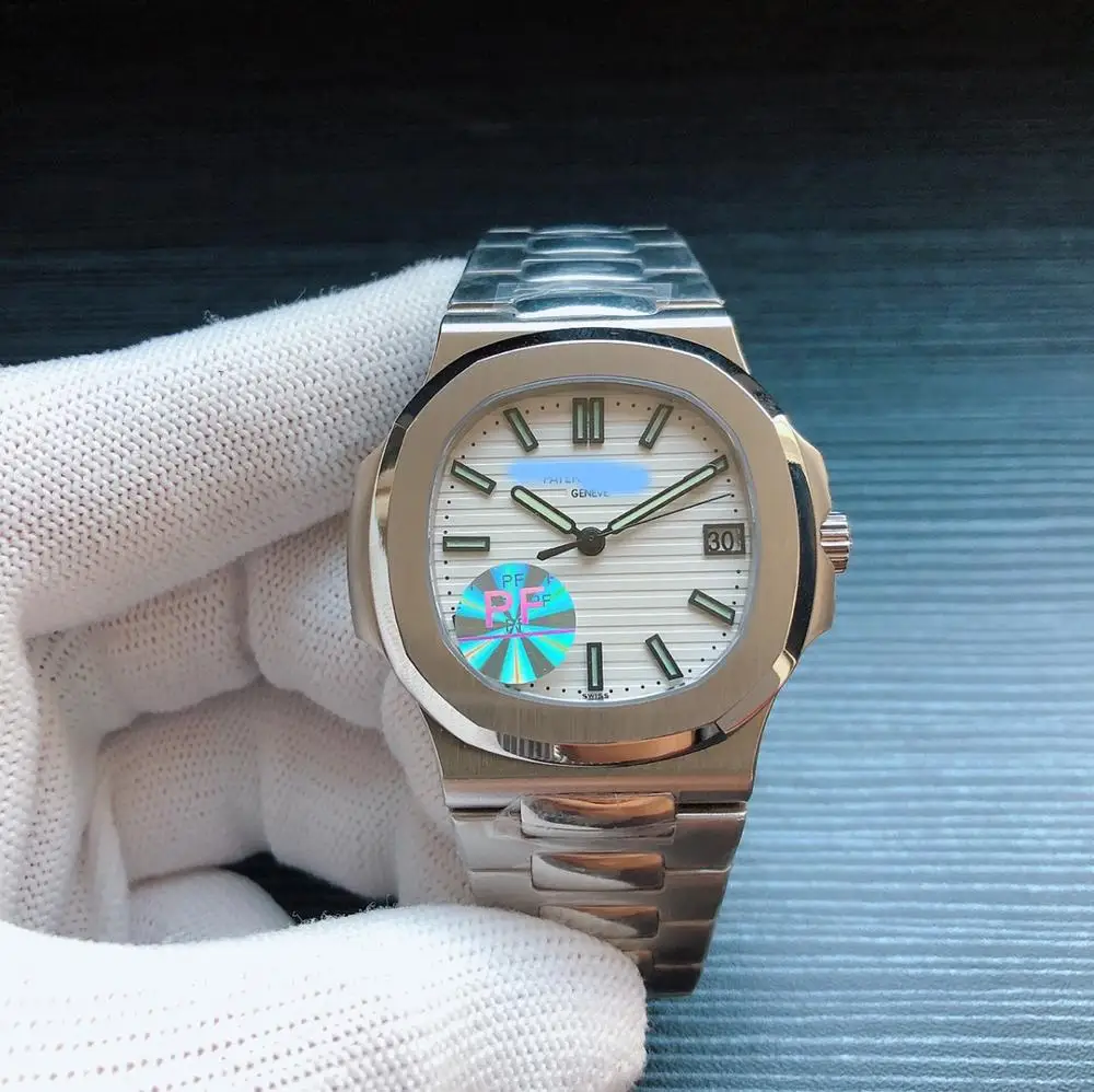 
THREE COLOR PF factory patek Nautilus 5711 models blue&gray an white dial noob pp watch noob V9 324 movement 