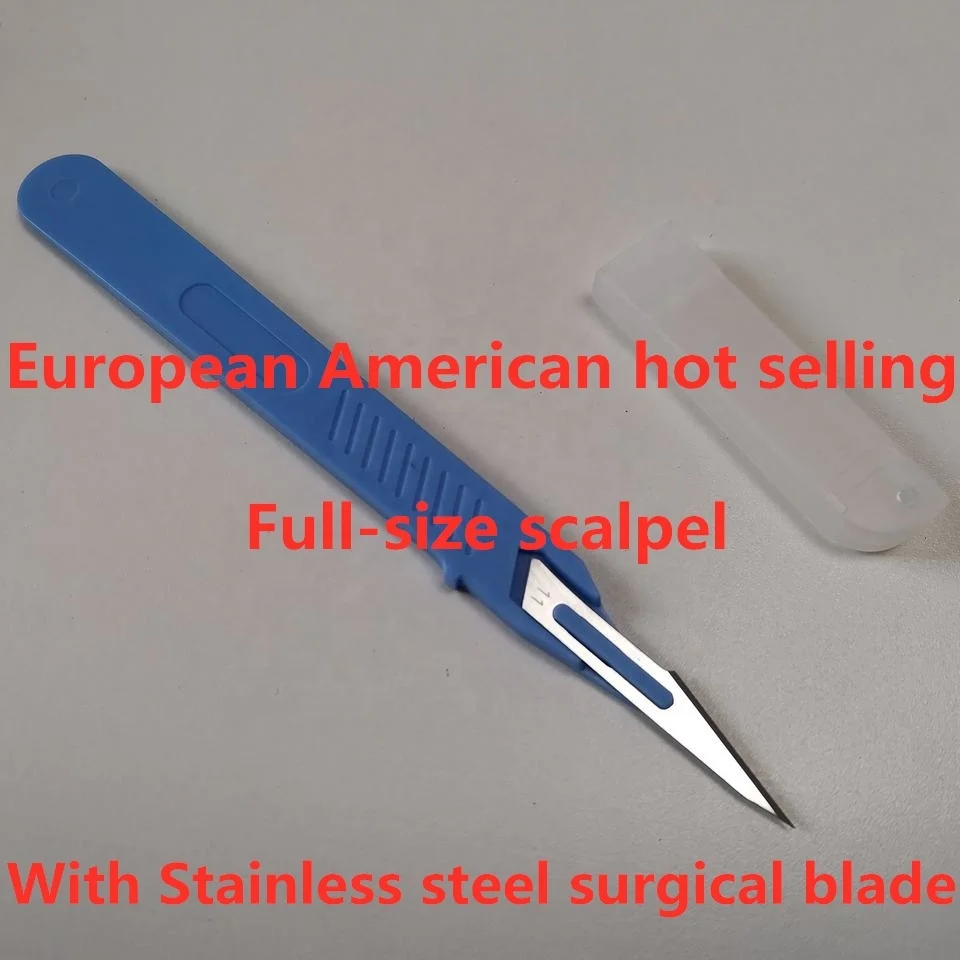 2023 Professional Surgical Blades Scalpel Handles Stainless Steel Dental Titanium Surgical Scalpel Handle medical equipment