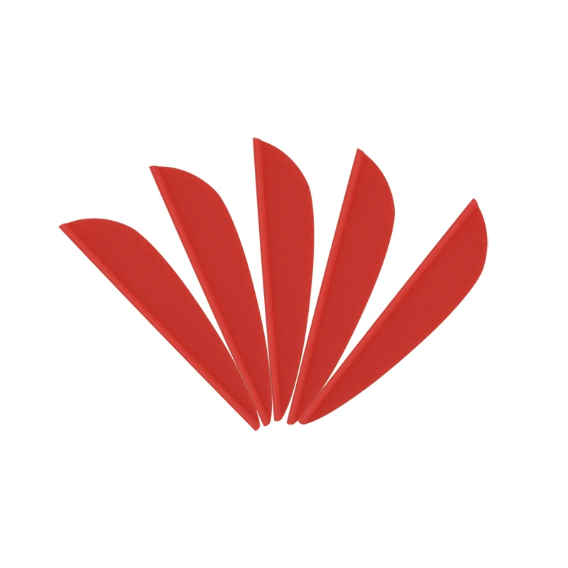 2/3 inch Archery Arrow Vanes Rubber Fletching DIY Free Cut Feather For Recurve Compound Bow And Arrow Accessories