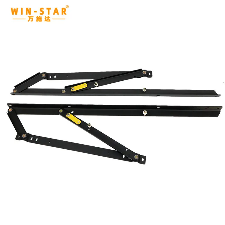 WINSTAR good quality metal strong storage hinge lifting mechanism king queen size bed use hinge frame