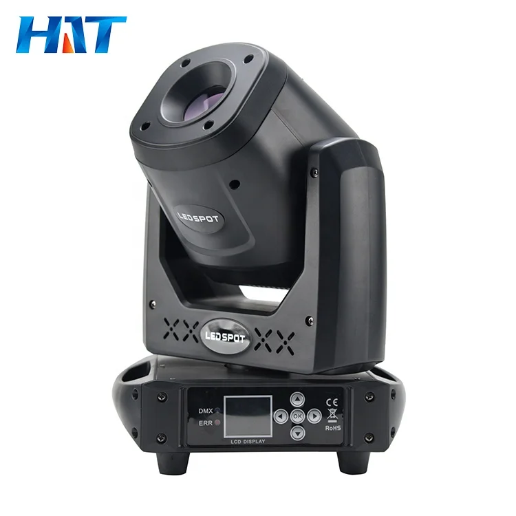 HAT 100W l ed Moving Head Light rgbw with pattern Effect Moving Head LED Spot 100W LED Beam Gobo luces dj night club disco rgbw
