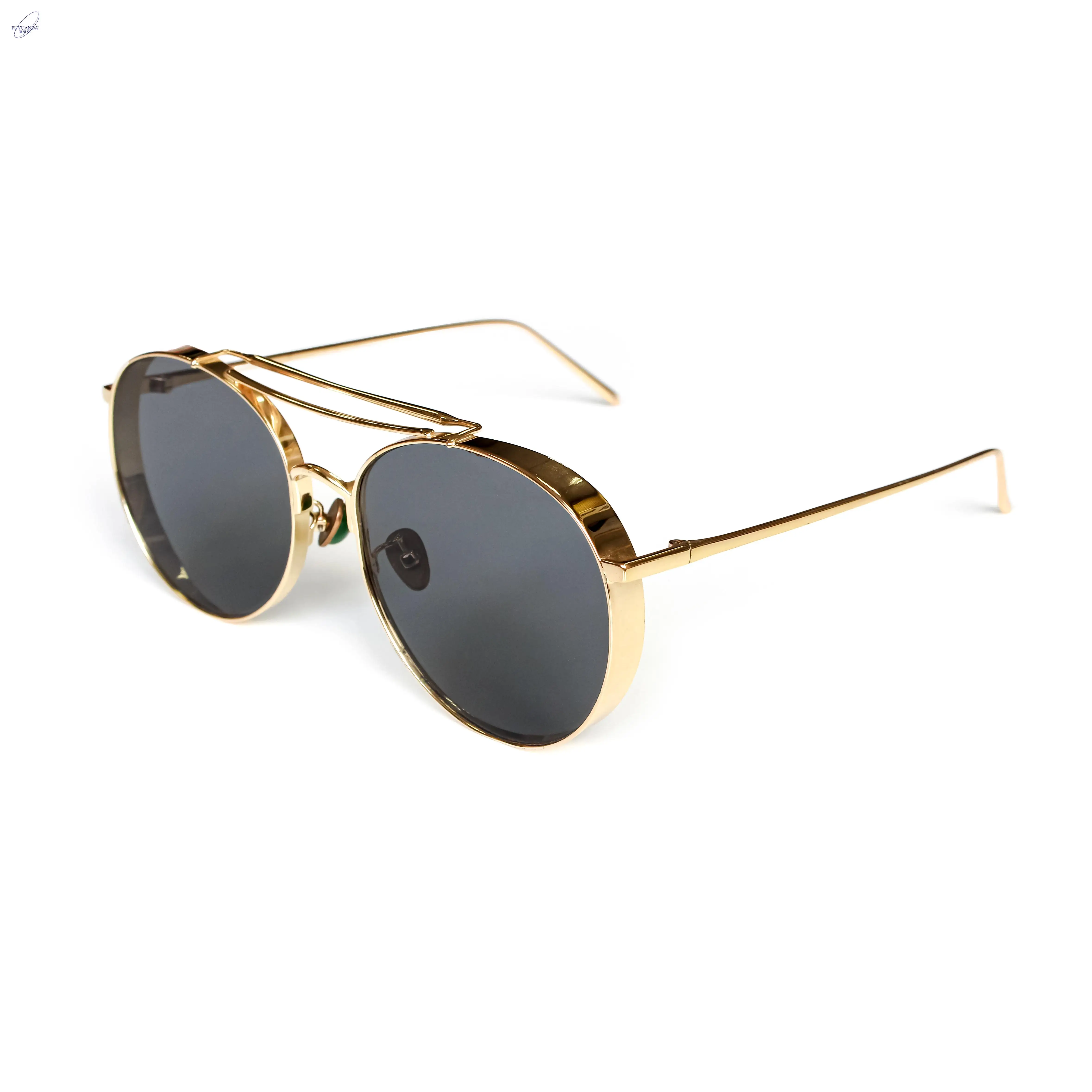 FUYUANDA Round Steampunk Sunglasses Men Women Steampunk Vintage Gafas Steampunk Glasses