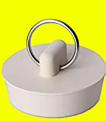 Bathtub cover drain protector kitchen wash basin sink rubber sink plug with ring