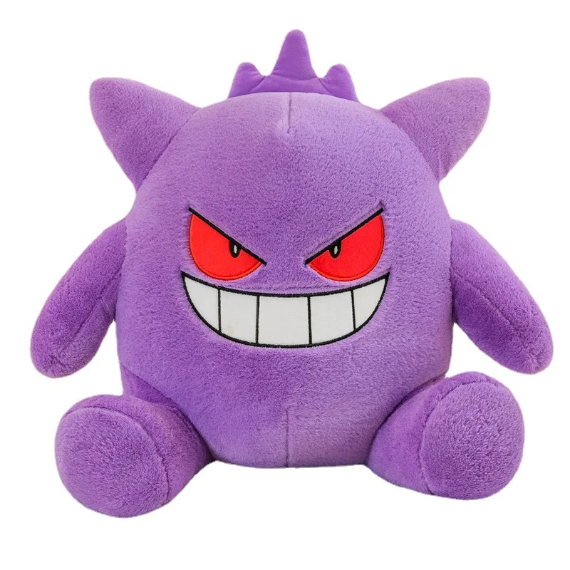 Hot sales large size Gengar plush pillow toys large Pokmon claw machine doll wholesale
