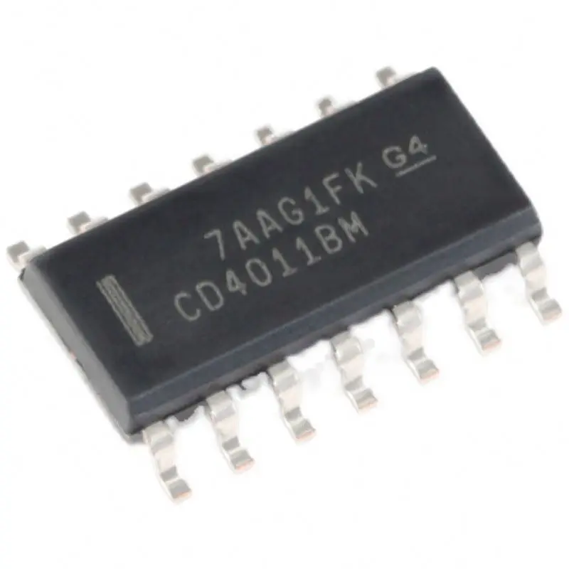 New CD4011BM96 SOIC-14 CMOS four-way 2-input NAND gate patch logic chip original