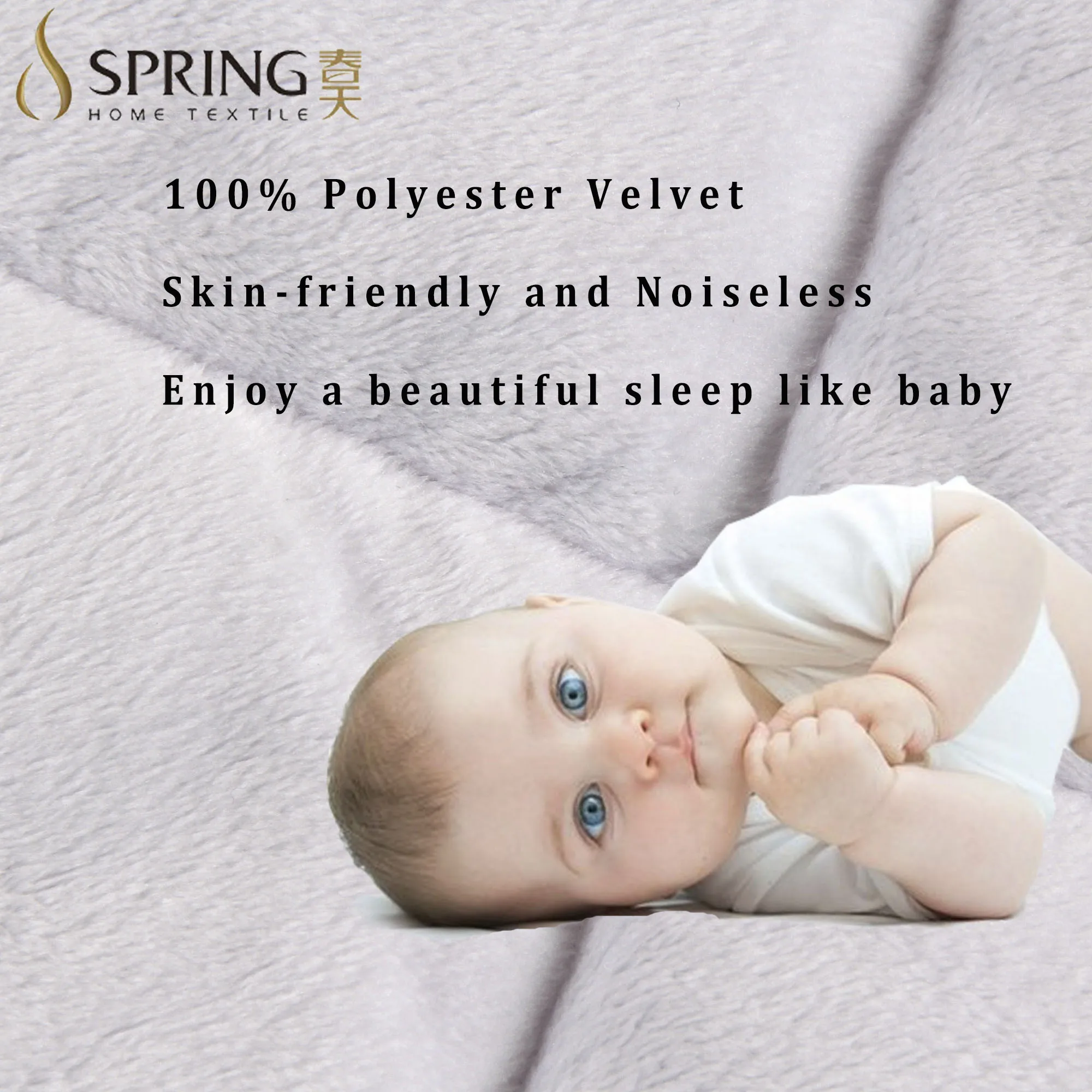 Winter Warm Velvet Luxury Adult Single Waterproof Bed Mattress Cover