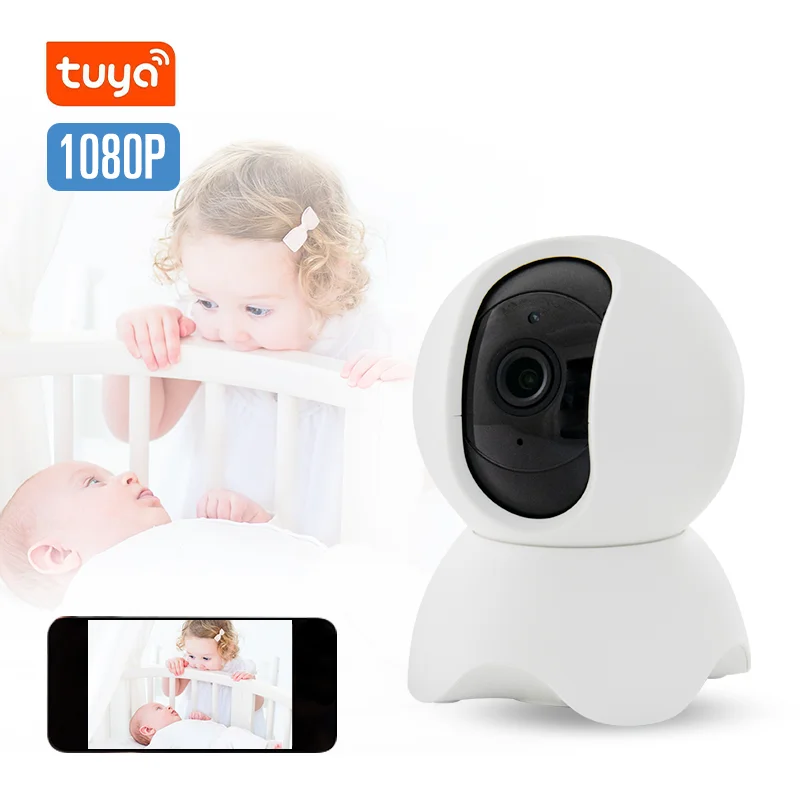 smart tuya wifi monitor cam video audio alarm baby monitor