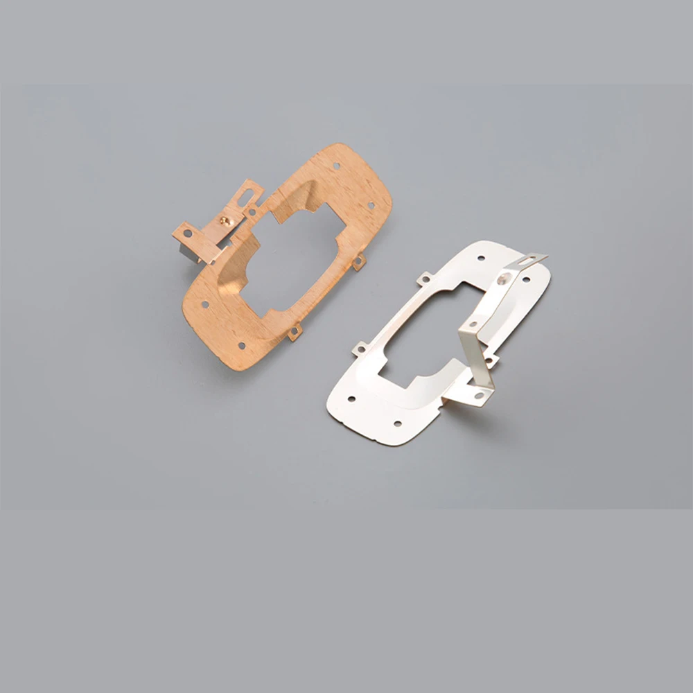 Stainless Steel Auto Parts Hardware Sheet Metal Fabrication with Shaped Steel Plate Spring Leaf Battery Pressed Clip Leaf Spring