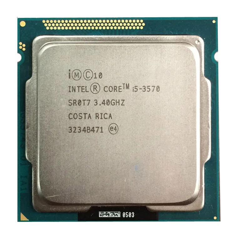 Good condition core processor i5 series 6M cache 1155 socket i5-3570 CPU