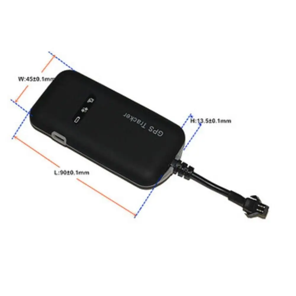 Vehicle GPS tracker GT02A with with GPRS network, car gps tracker with discount price