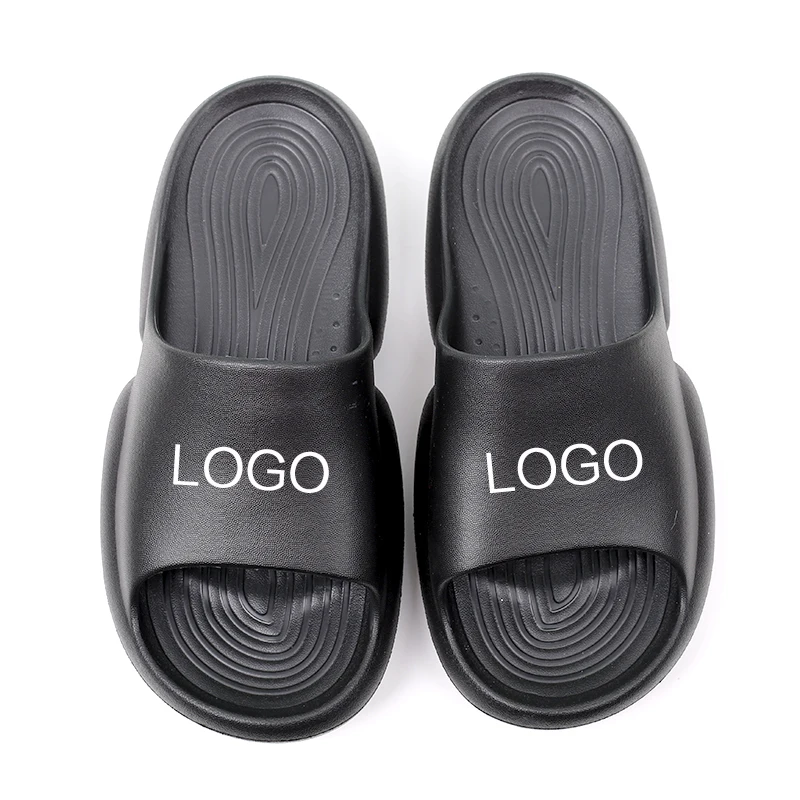 designer slippers summer EVA beach slippers custom logo slides footwear blank slides factory price