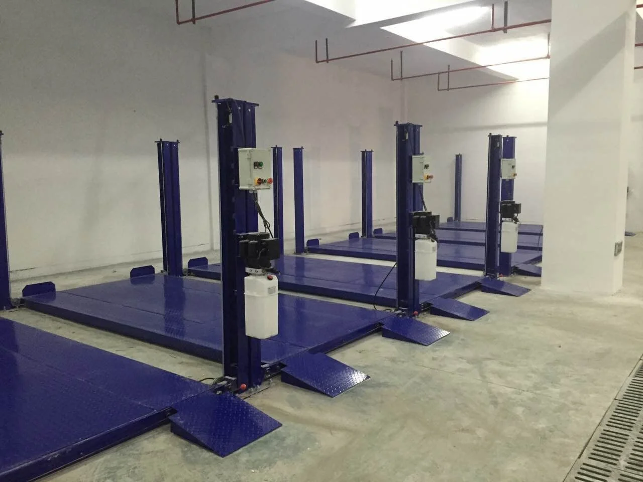 High Quality Multi-level Car storage Car Parking Lift System, 4 post elevators WX-601