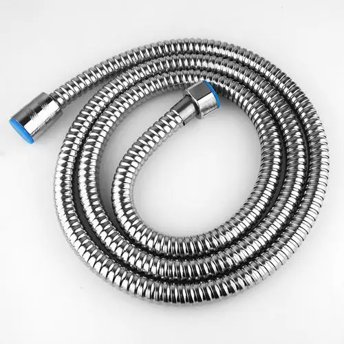 Shower hose manufacture 1.5m chrome shower hose spiral shower hose stainless steel