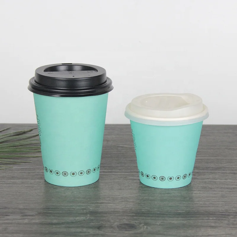 16oz Paper Tea Cups With Custom Printed Paper Cups Use High Speed Paper Cup Machine