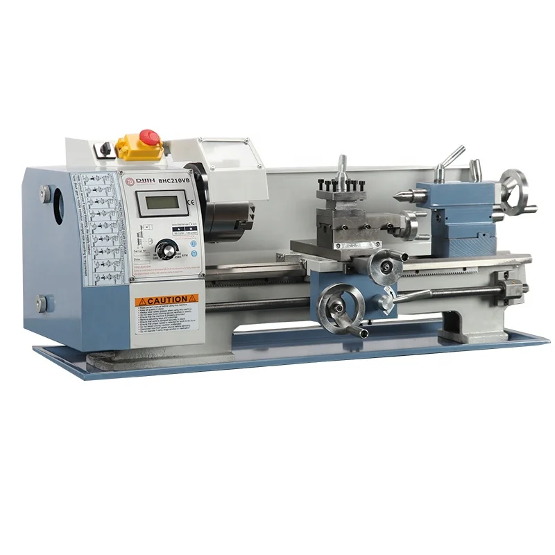 mini cnc torno DIJIN brand 850W brushless motor household lathe bore 38mm