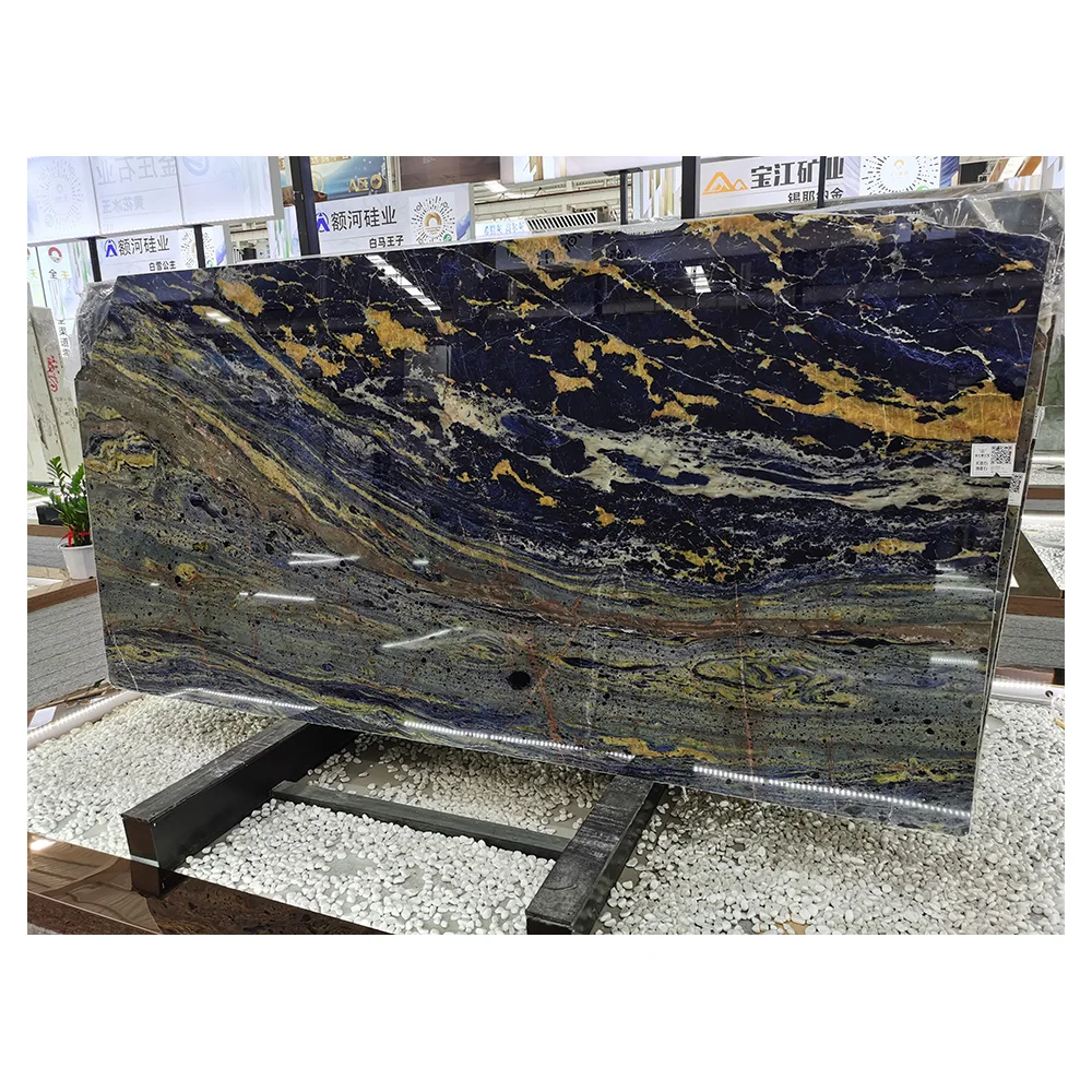 Brazil Import Blue Sone Cloisonne Granite  Blue Snake Granite