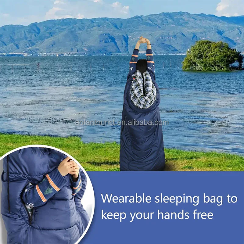 Camping Sleeping Bag Winter Tourist Sleeping Bags Portable Tent Travel Backpacking Sleeping Bag For Hiking Camping Equipment