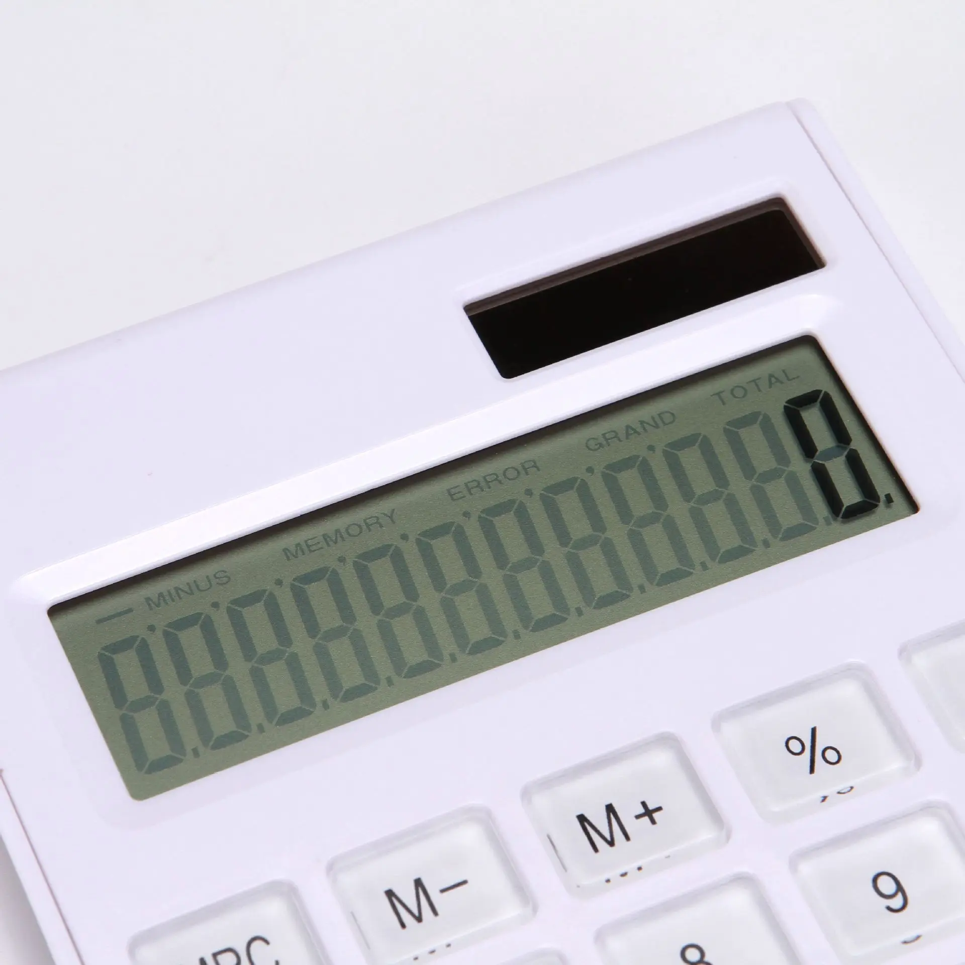 2235Thin Solar Calculator Large key financial office computer Factory sales can be customizedlogo