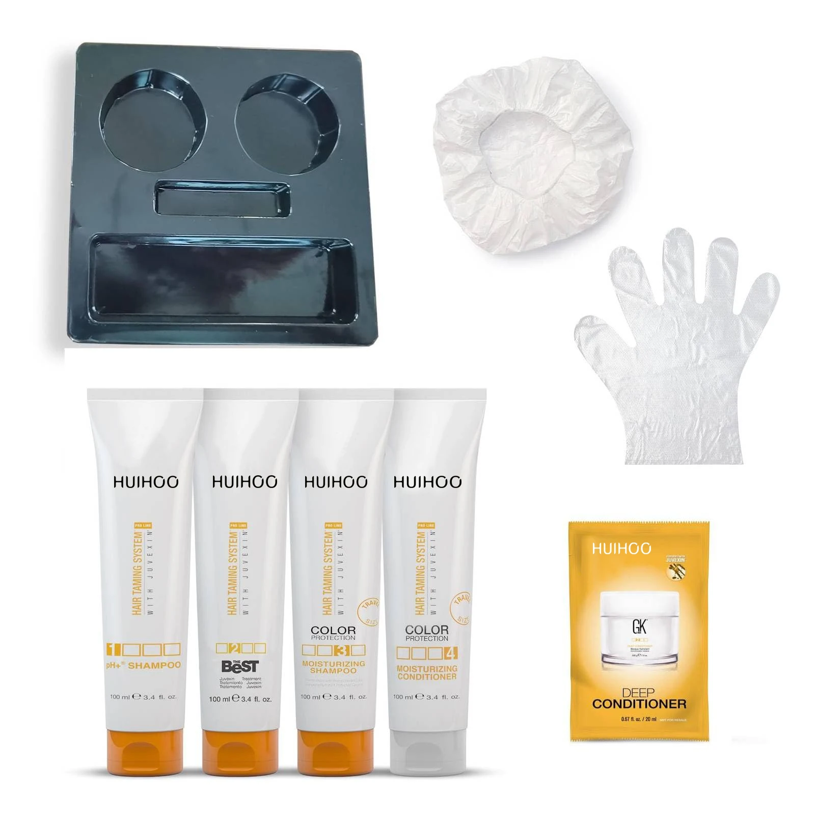 Curling Nut Oil Perm lotion set straight Perm lotion