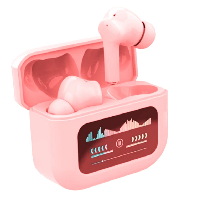 Touch screen  ANC ENC Wireless Earphones OEM BT5.3 In-ear Noise Cancelling TWS Earphone Earbuds