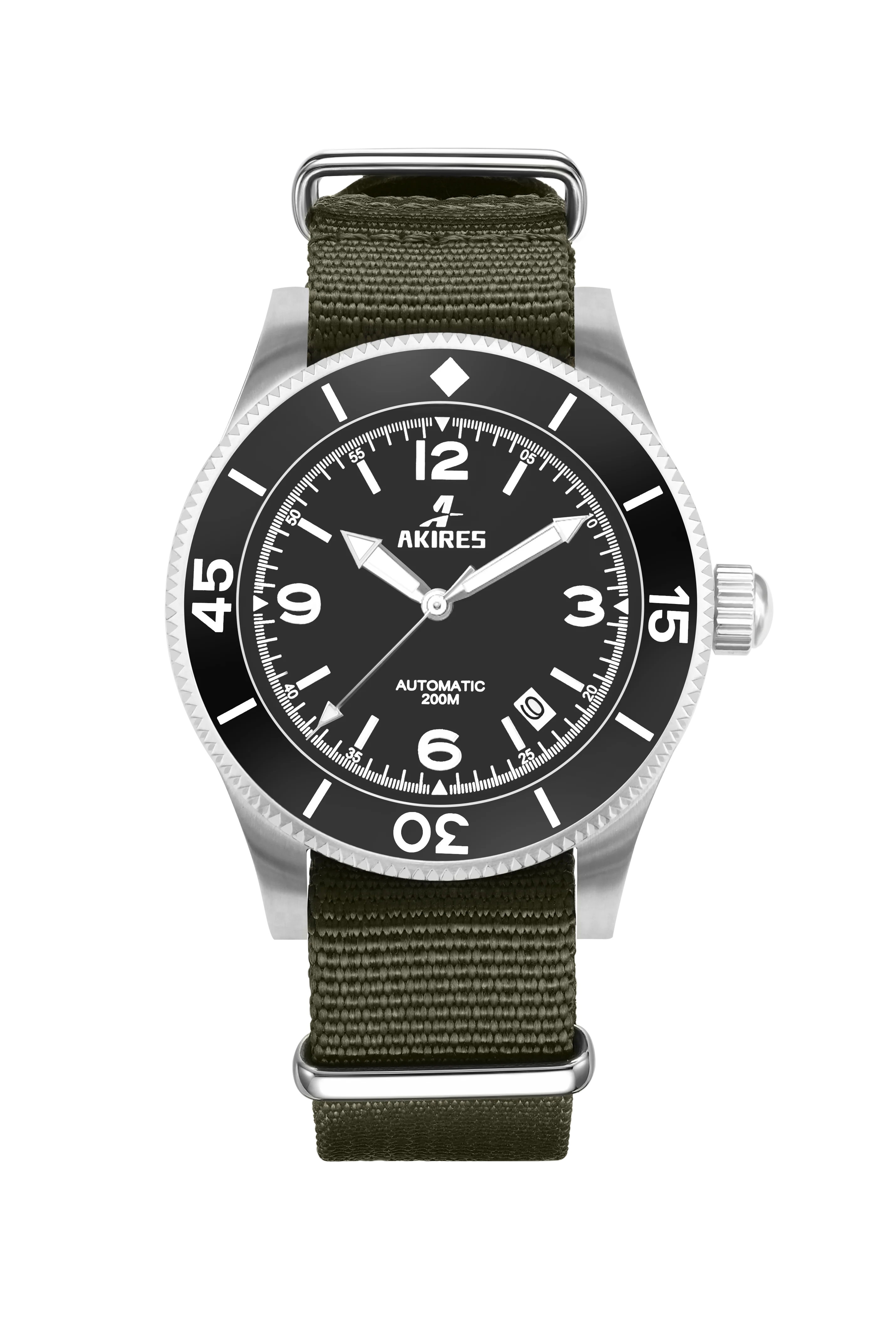 Hot Sale Case Stainless Steel Sapphire Mens Diver Watch Automatic Mechanical Watch for Men Automatic