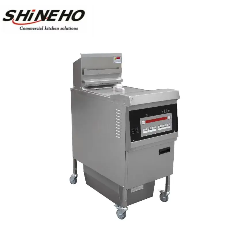 Shineho Factory Direct Sale  Fully Automated Best-selling  fast food fry kfc stainless steel fryer  chicken fryer