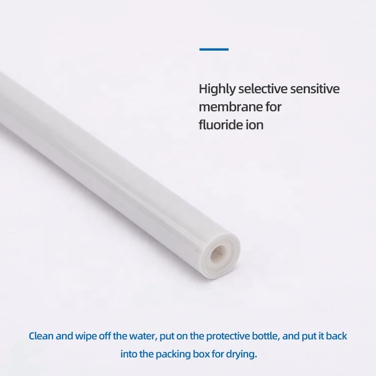 Best sale Laboratory Electrodes DSPF-2-01 Fluoride Ion selective electrode  ISE probe Single Crystal