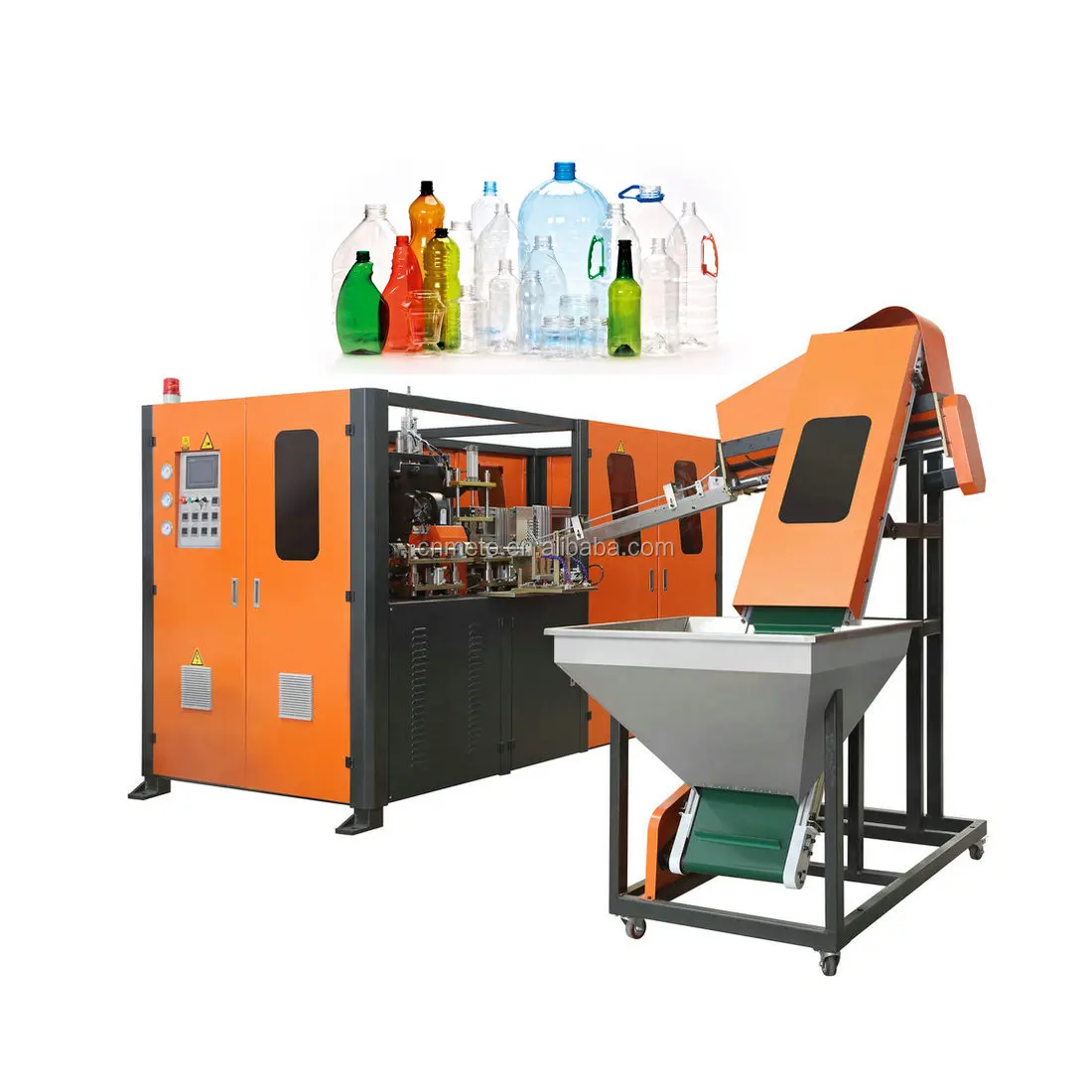New Condition 2 Cavity Full Automatic PET Bottle Blowing Machine PET Stretch Blow Moulding Machine Pump Motor PLC Engine Bearing