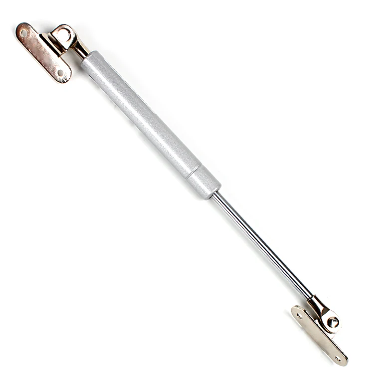 silvery gas struts with mounting hardware hot sale