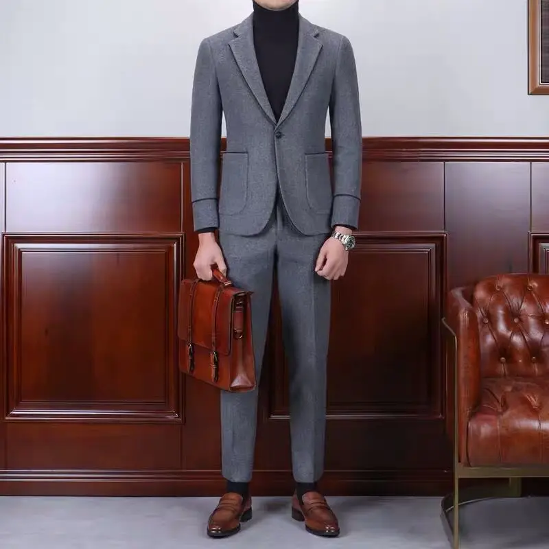 Good quality MTM made to measure suits for men italian custom handmade suit for man