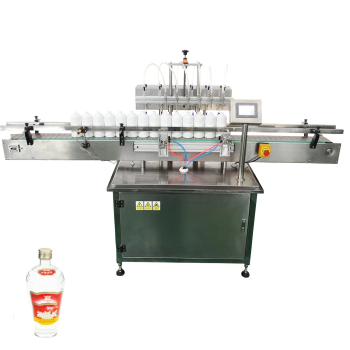 Higee whiskey glass bottling machine for alcohol liquor brandy gin filling line