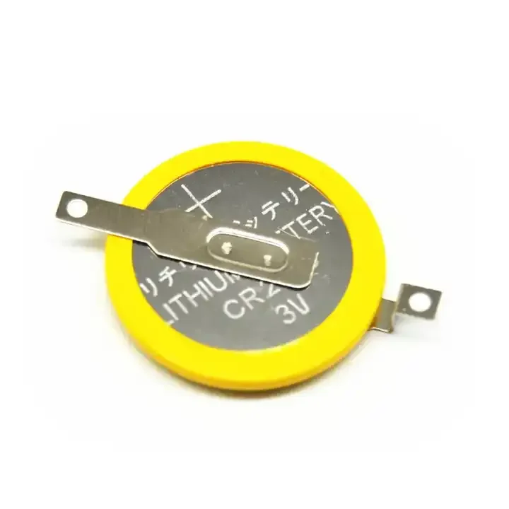 CROWN R High quality and cheap cr2032 CMOS battery CR2016 CR2025 CR2450 CR2430 3V lithium battery with connector and pin