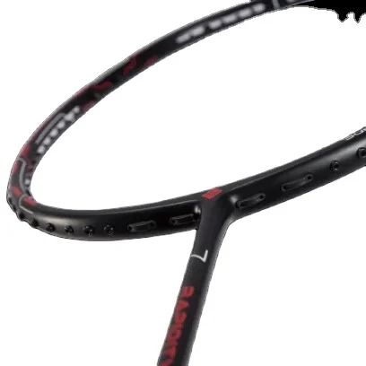 4U Black cheap price badminton portable racket R680 carbon fiber badminton racket