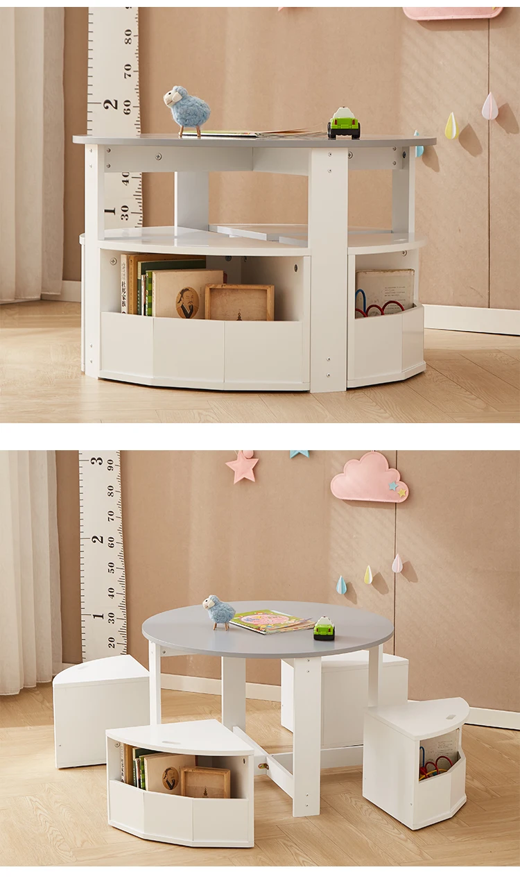 Classic design multiple functions kids furniture best popular children table and chairs