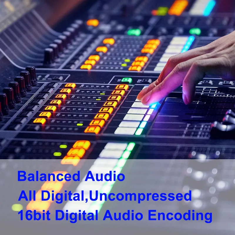 8 Channels 4 Bidirectional XLR Audio over Fiber Converter Extender Balanced Audio Fiber Optical Transceiver