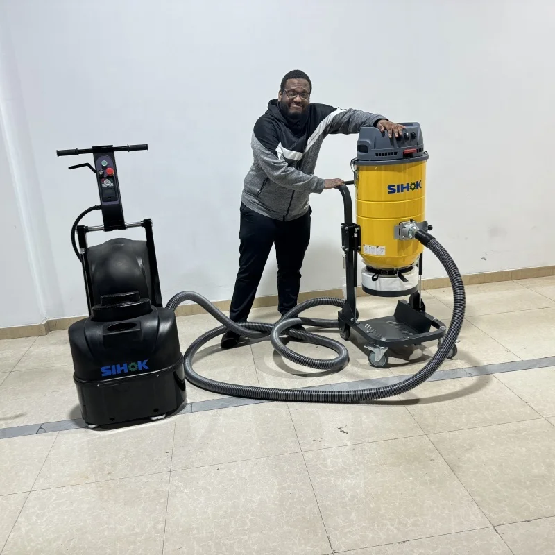 Hot Selling Manufacturer Sihok Concrete Floor Grinding Machine Floor Grinder Concrete Floor Grinder And Polisher 220v