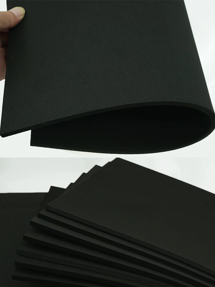 Wholesale Black White Flame Retardant Shock Absorbing Seal New Energy Vehicle Rubber CR Foam Cotton Pad