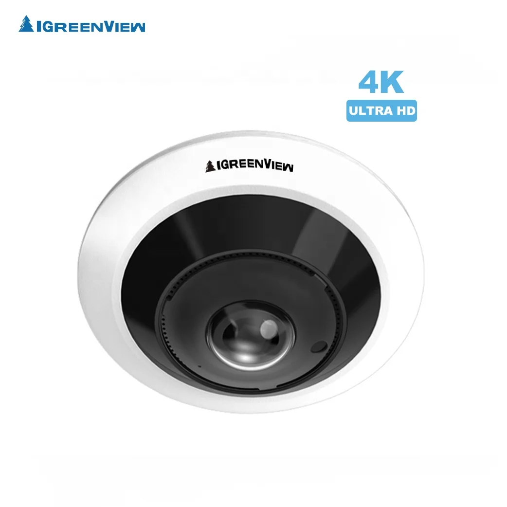 IGreenView 9.0MP ip-камера наружная poe 360 градусов fisheye панорамная камера