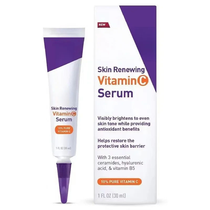 Vitamin C Serum with Hyaluronic Acid | Skin Brightening Serum for Face with 10% Pure Vitamin C 1 Fl. Oz vitamin c serum