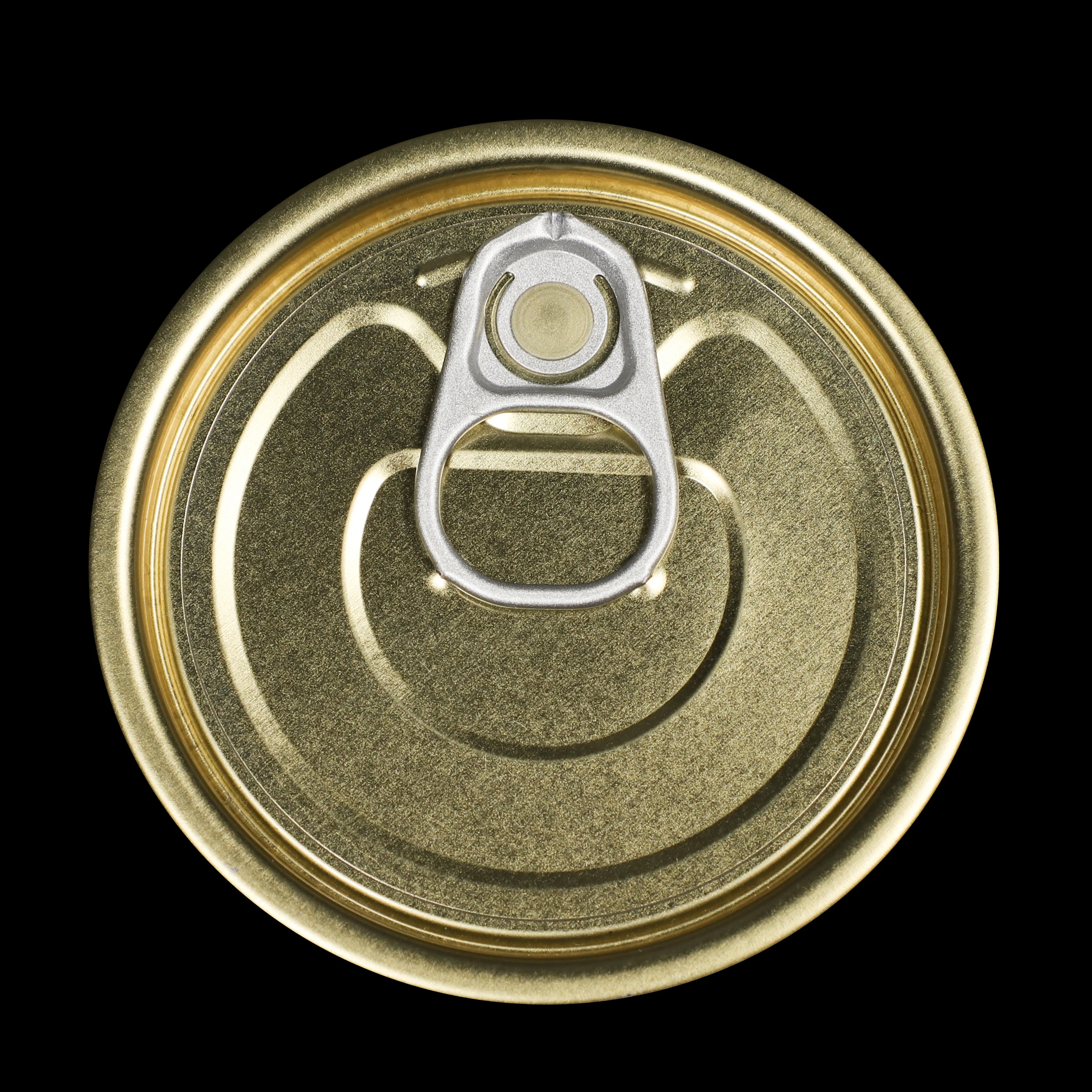High Quality Tinplate Easy Open Can Lid eoe Tin Can End
