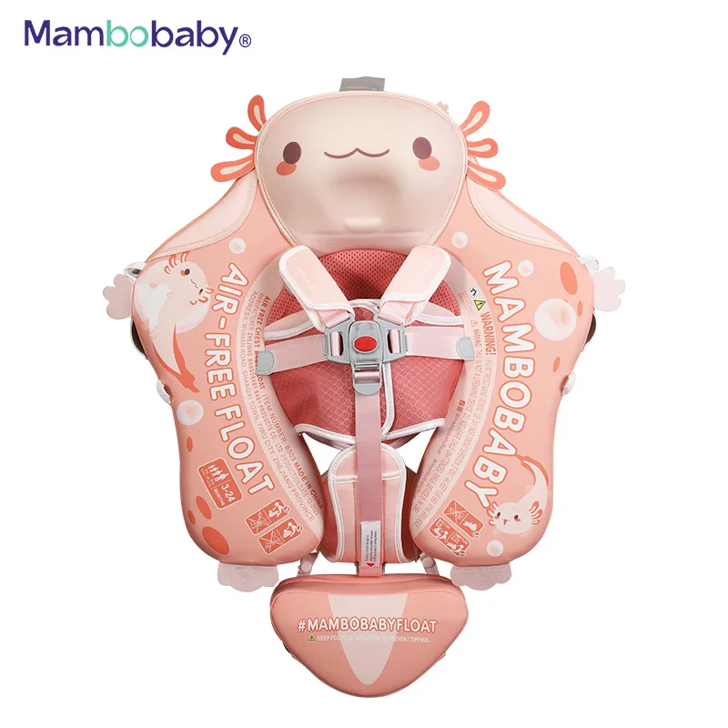 Factory Made  Air Free Mambobaby Baby Float Non-Inflatable Safe and Fun Baby Swimming Ring for Babies First Swim in Pools.