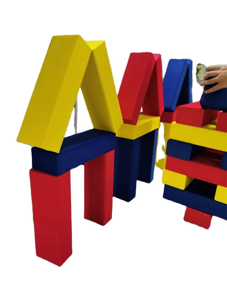 Soft and safety big foam blocks for kids educational block toys OEM