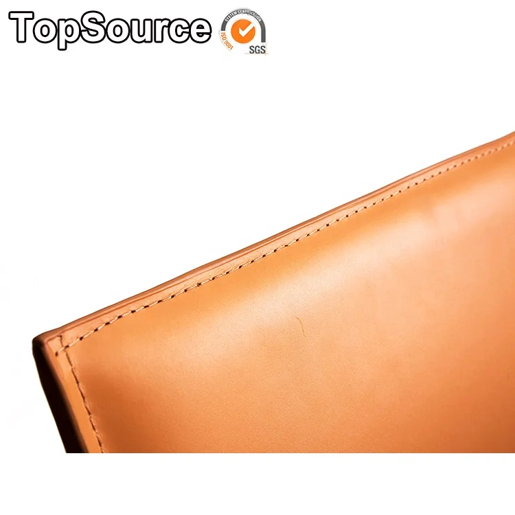 
Simple Style Vintage Leather Dining Room Chair Hotel Luxury Dining Chair 