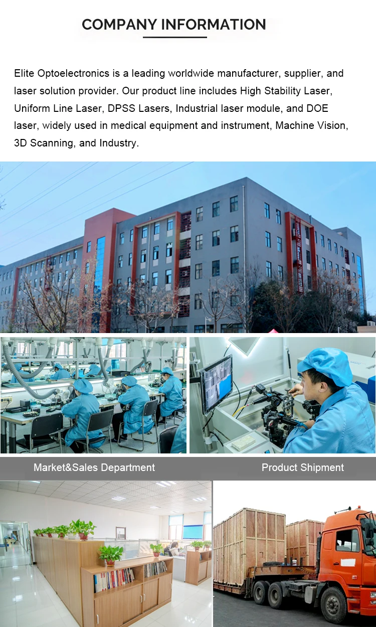 405nm to 980nm red green blue purple infrared industrial laser diode pointer for positioning