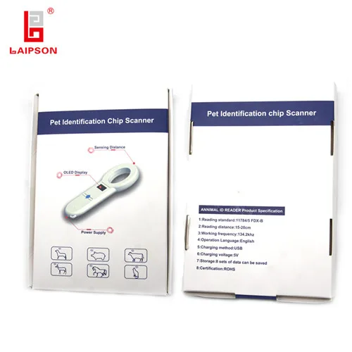 LAIPSON 134.2KHz FDX-B RFID Tag Reader For Livestock Management